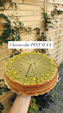 Cheesecake pistácia