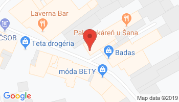 Google map: Podhora 11, Ružomberok